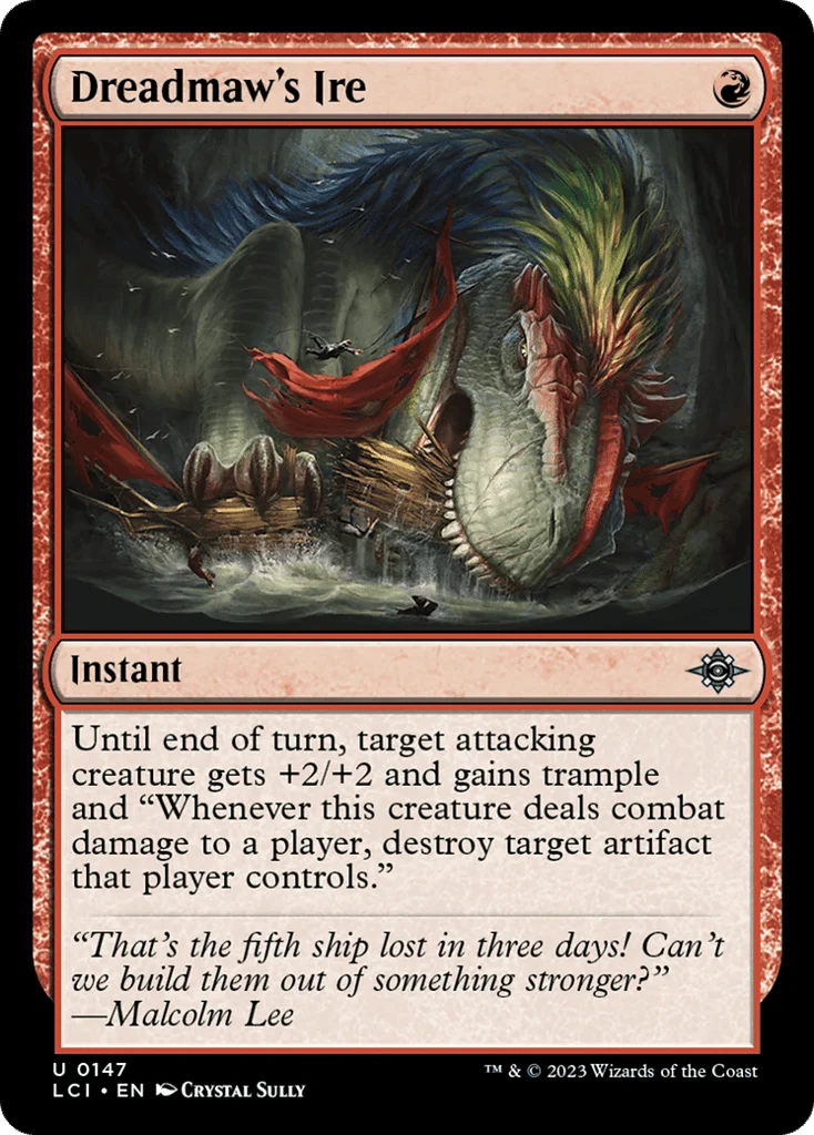 Dreadmaw's Ire · The Lost Caverns of Ixalan