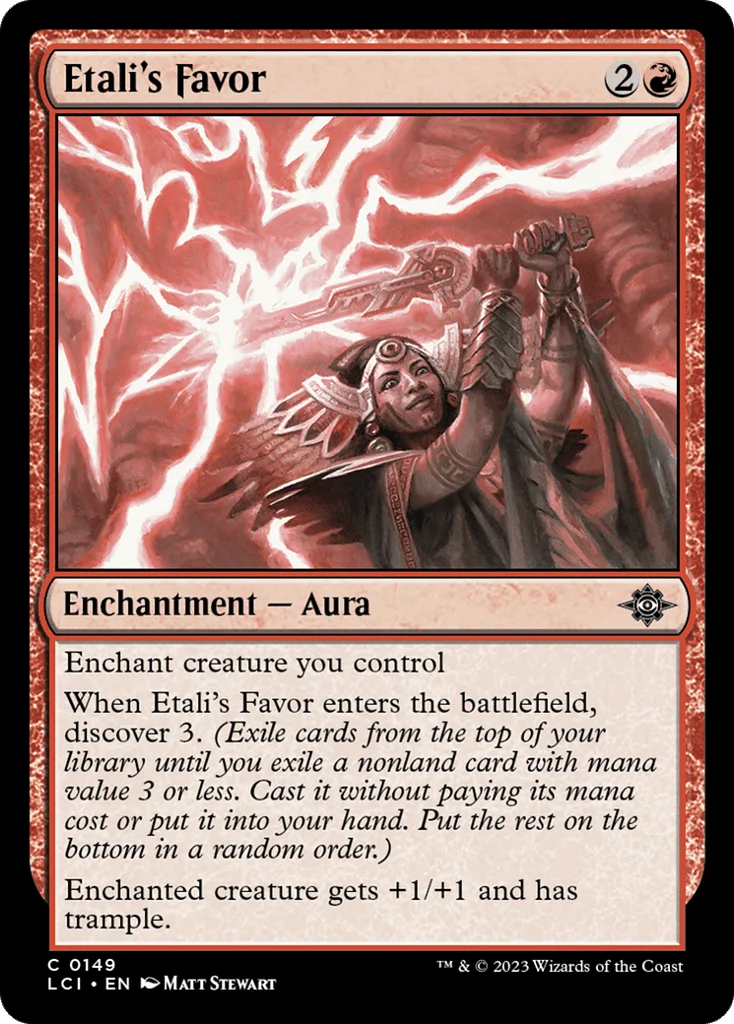 Etali's Favor · The Lost Caverns of Ixalan