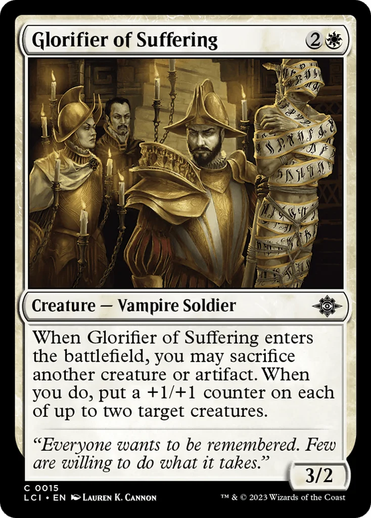 Glorifier of Suffering · The Lost Caverns of Ixalan