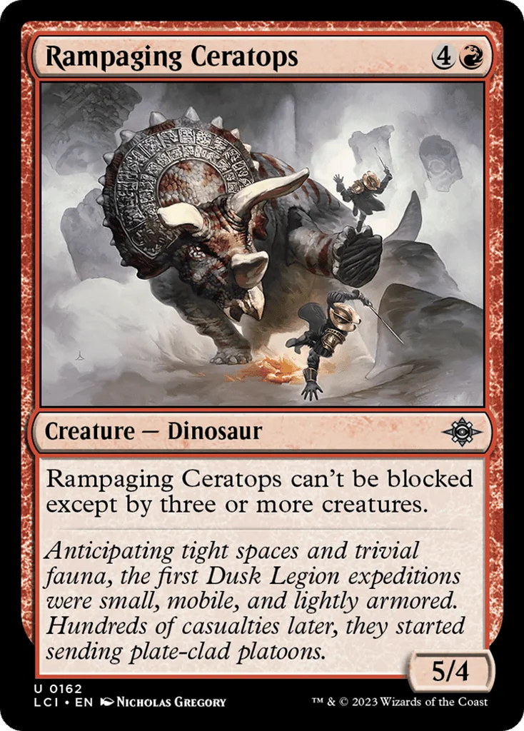 Rampaging Ceratops · The Lost Caverns of Ixalan