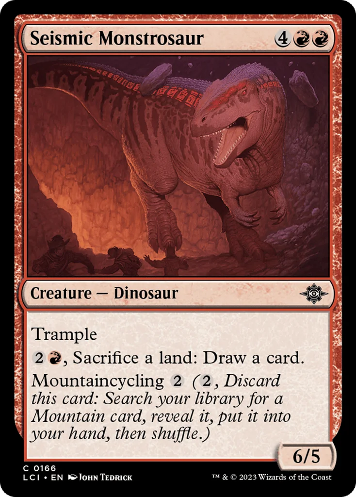 Seismic Monstrosaur · The Lost Caverns of Ixalan