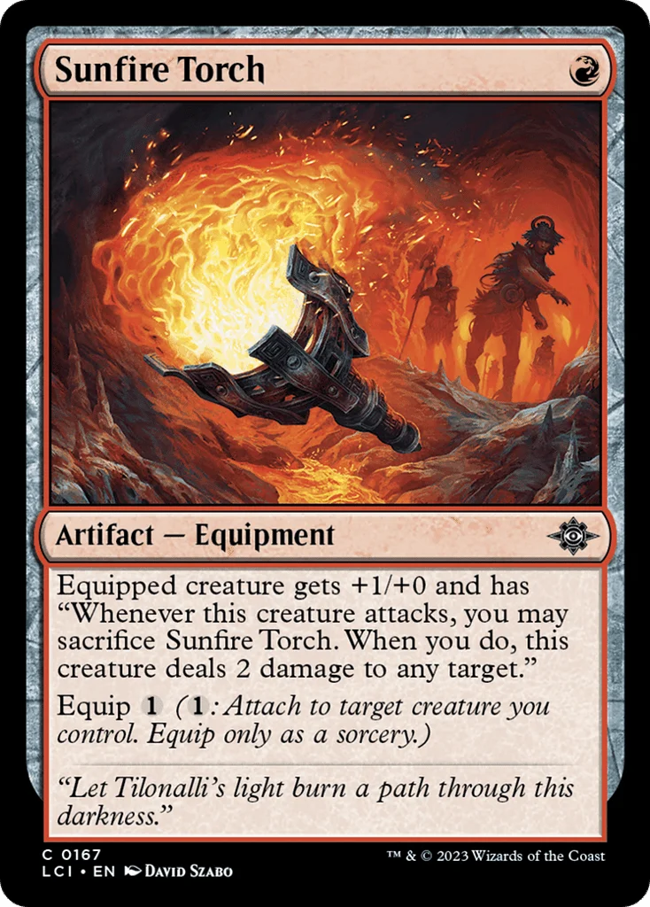 Sunfire Torch · The Lost Caverns of Ixalan