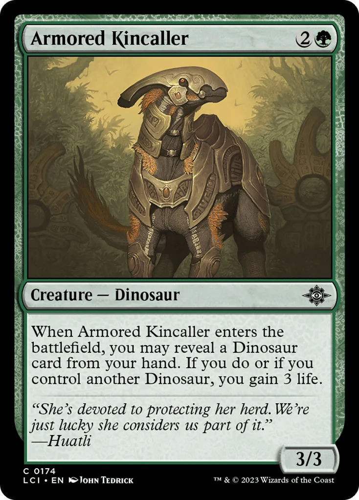 Armored Kincaller · The Lost Caverns of Ixalan
