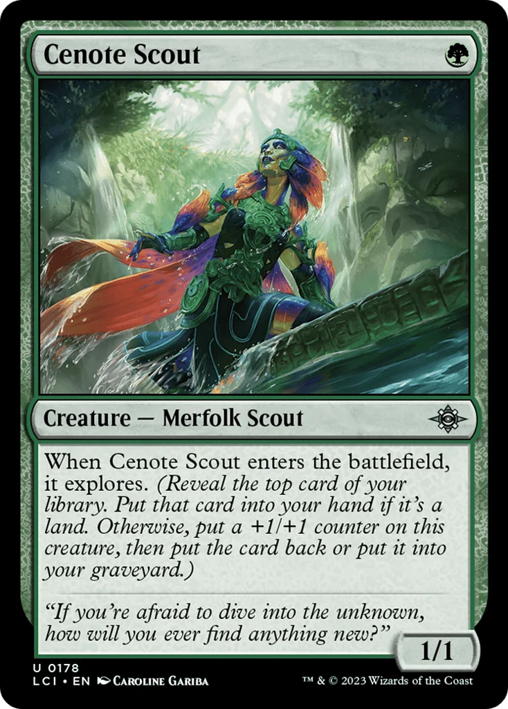 Cenote Scout · The Lost Caverns of Ixalan