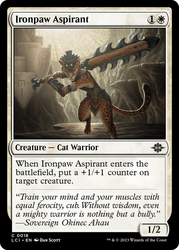 Ironpaw Aspirant · The Lost Caverns of Ixalan