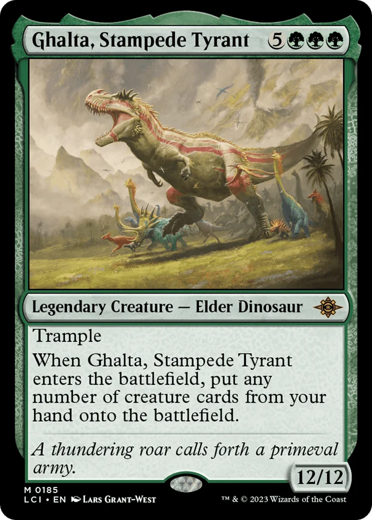 Ghalta, Stampede Tyrant · The Lost Caverns of Ixalan