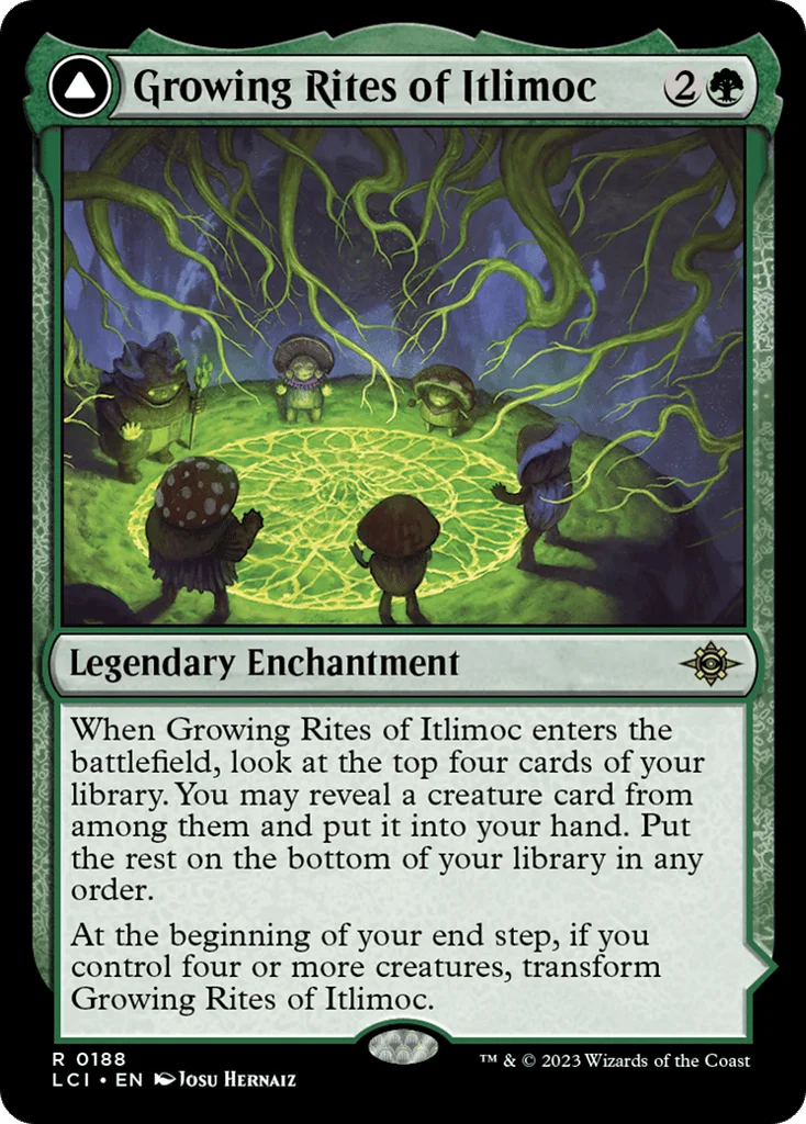 Growing Rites of Itlimoc // Itlimoc, Cradle of the Sun · The Lost Caverns of Ixalan