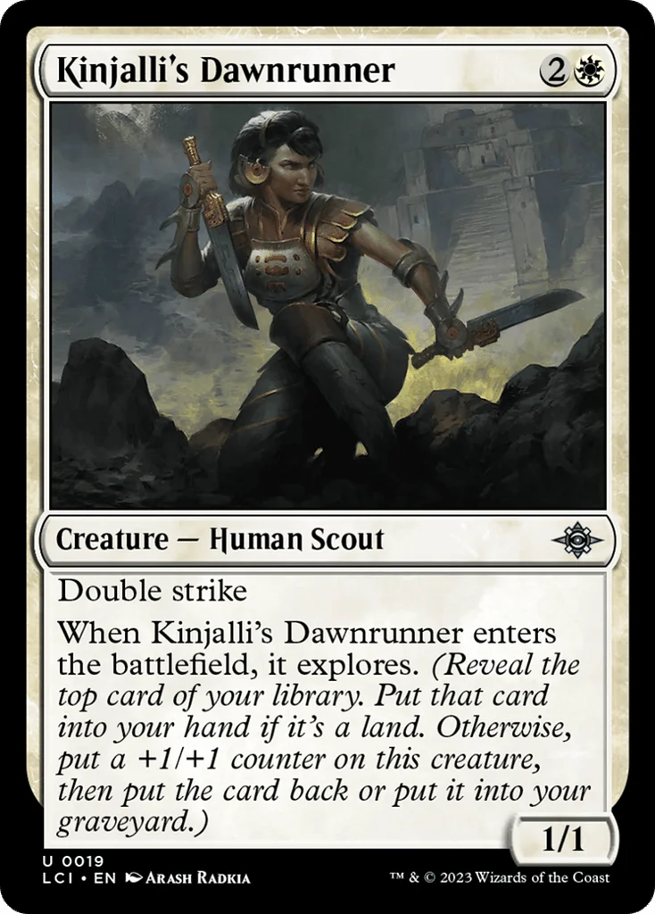 Kinjalli's Dawnrunner · The Lost Caverns of Ixalan