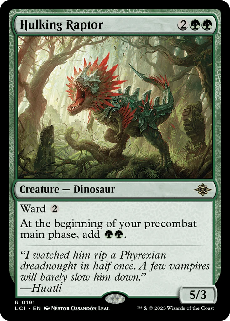 Hulking Raptor · The Lost Caverns of Ixalan