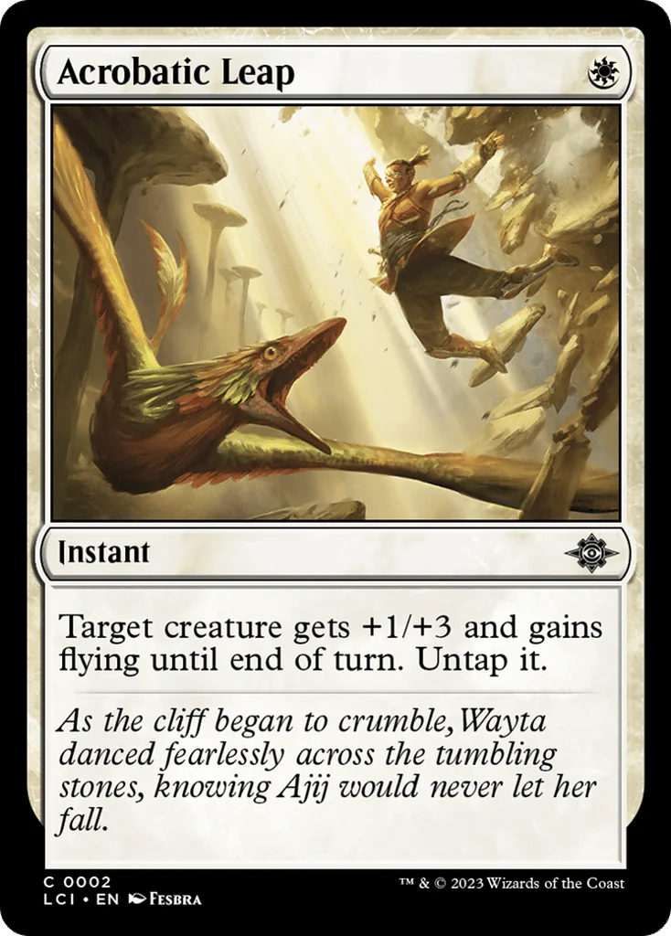 Acrobatic Leap · The Lost Caverns of Ixalan