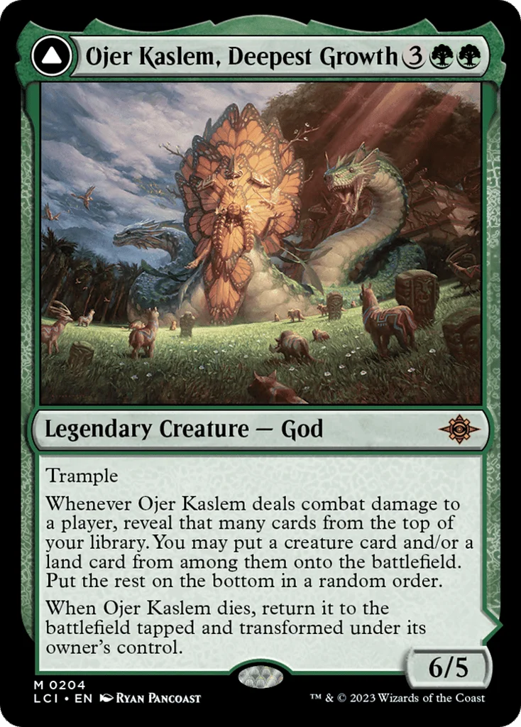 Ojer Kaslem, Deepest Growth // Temple of Cultivation · The Lost Caverns of Ixalan