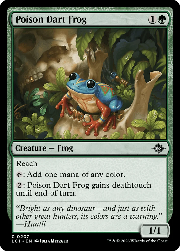 Poison Dart Frog · The Lost Caverns of Ixalan