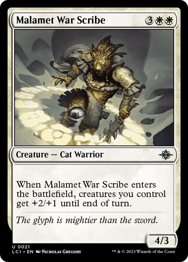 Malamet War Scribe · The Lost Caverns of Ixalan