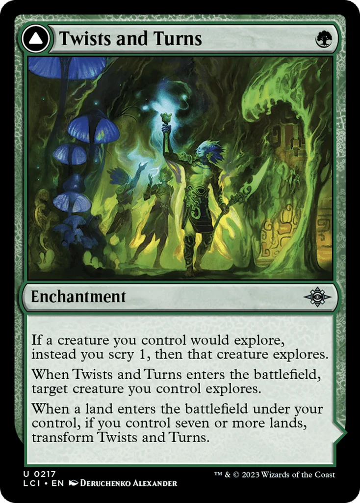Twists and Turns // Mycoid Maze · The Lost Caverns of Ixalan