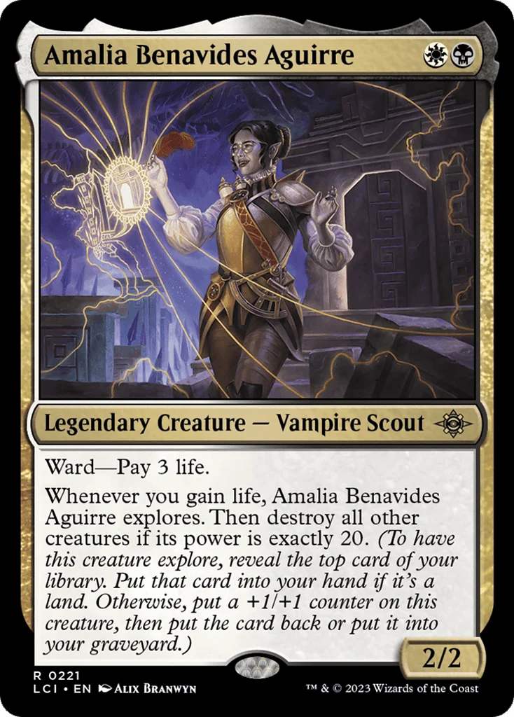 Amalia Benavides Aguirre · The Lost Caverns of Ixalan