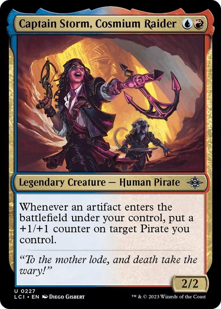 Captain Storm, Cosmium Raider · The Lost Caverns of Ixalan