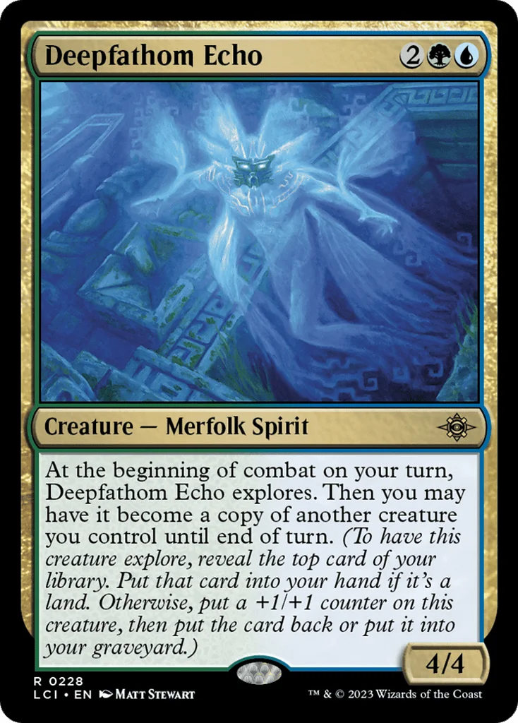 Deepfathom Echo · The Lost Caverns of Ixalan