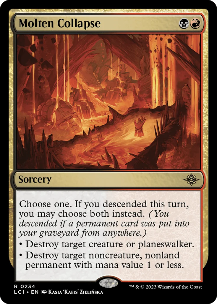 Molten Collapse · The Lost Caverns of Ixalan