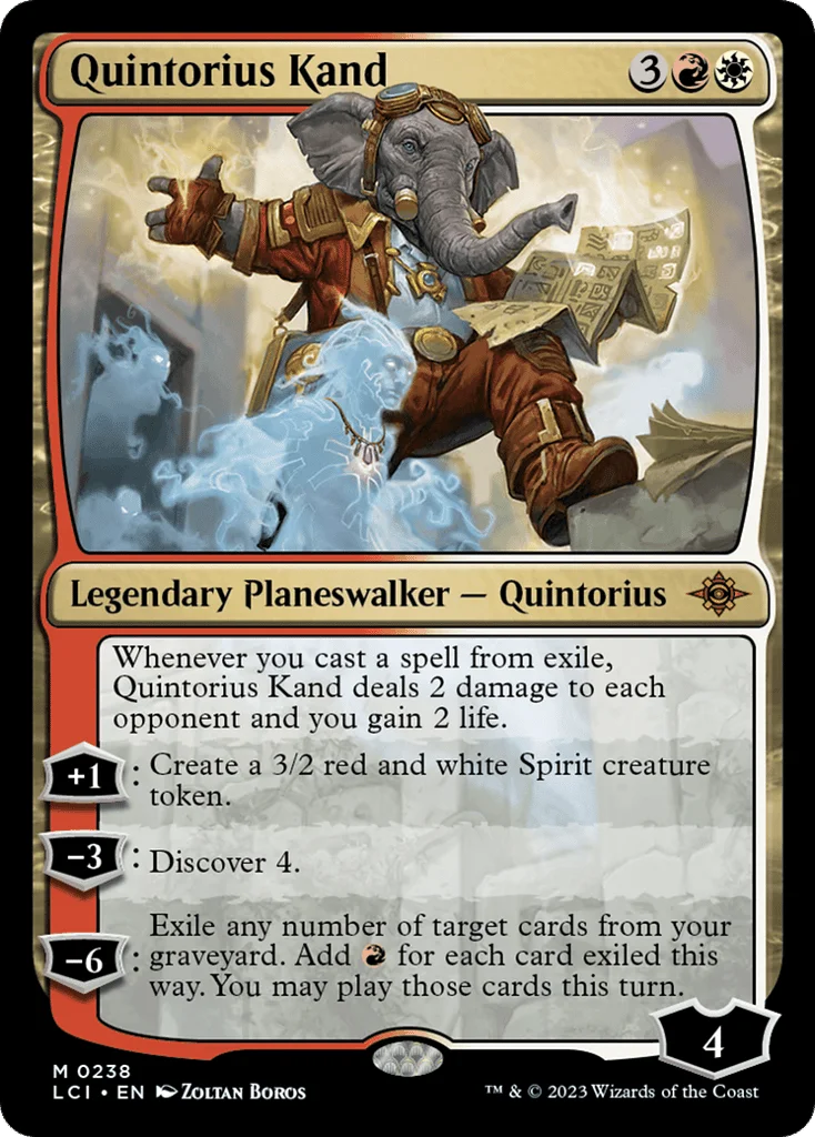 Quintorius Kand · The Lost Caverns of Ixalan