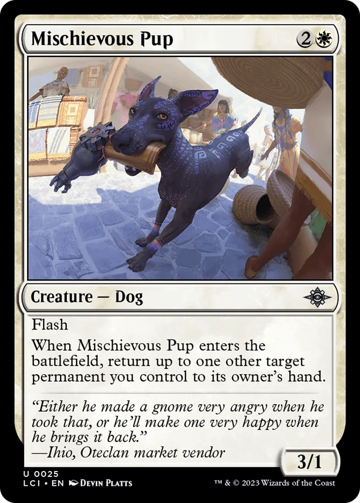 Mischievous Pup · The Lost Caverns of Ixalan