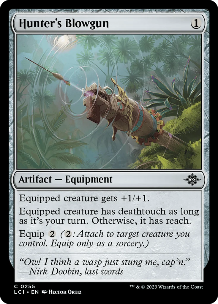 Hunter's Blowgun · The Lost Caverns of Ixalan