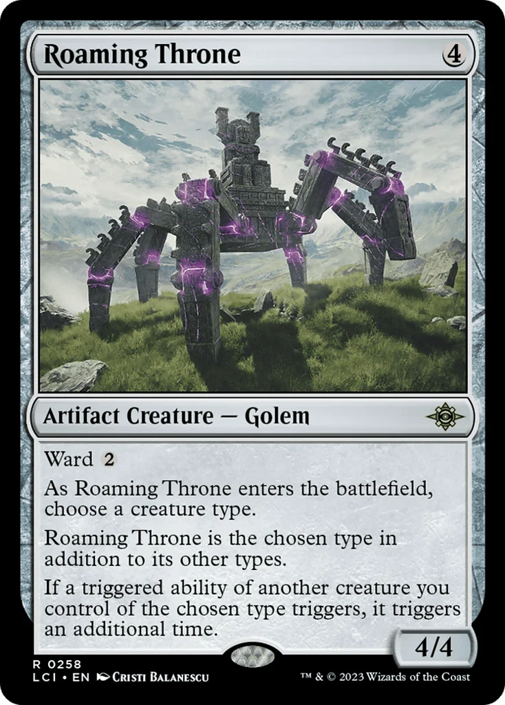 Roaming Throne · The Lost Caverns of Ixalan