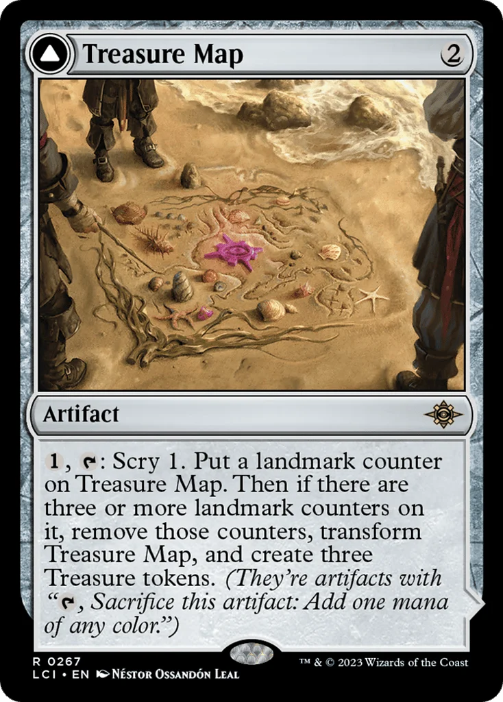 Treasure Map // Treasure Cove · The Lost Caverns of Ixalan