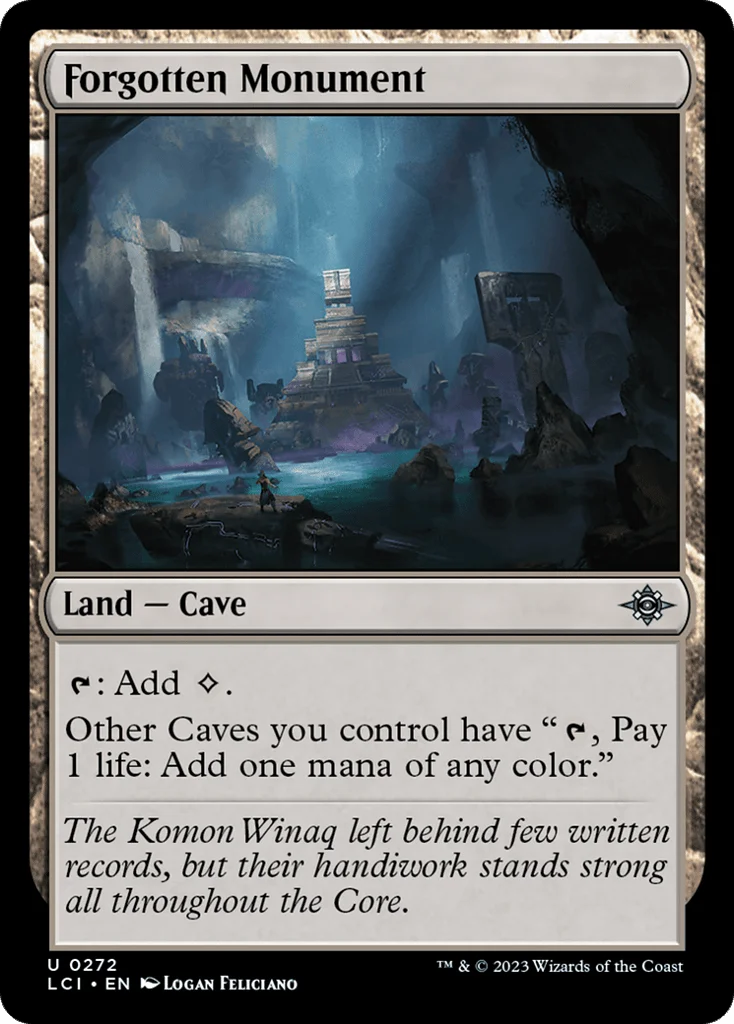 Forgotten Monument · The Lost Caverns of Ixalan
