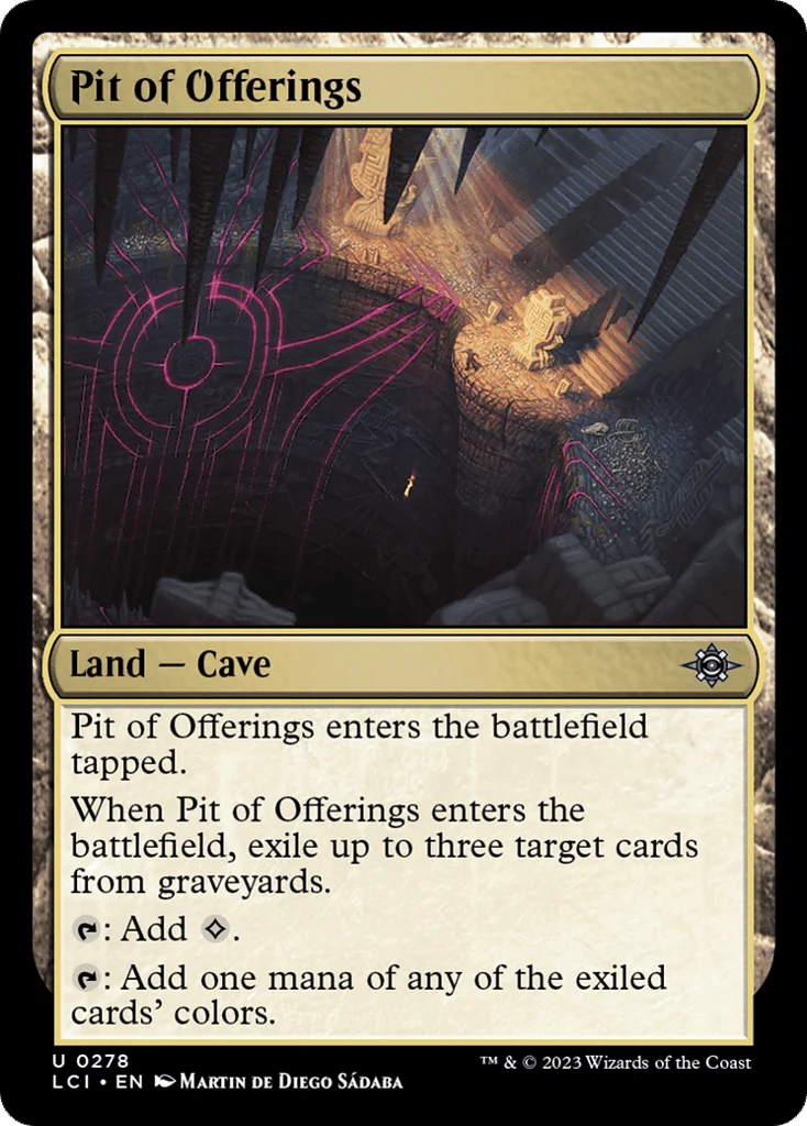 Pit of Offerings · The Lost Caverns of Ixalan