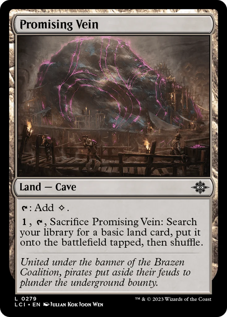 Promising Vein · The Lost Caverns of Ixalan