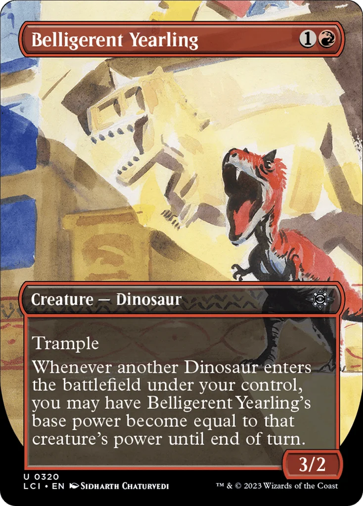 Belligerent Yearling · The Lost Caverns of Ixalan