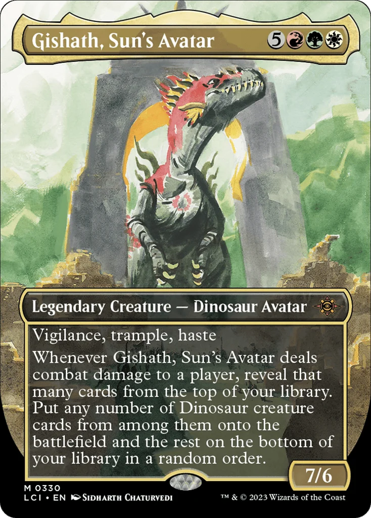 Gishath, Sun's Avatar · The Lost Caverns of Ixalan
