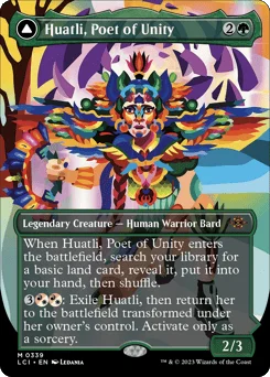 Huatli, Poet of Unity // Roar of the Fifth People