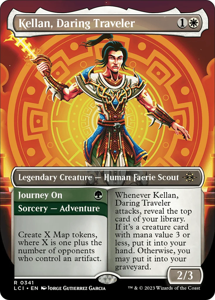 Kellan, Daring Traveler // Journey On · The Lost Caverns of Ixalan