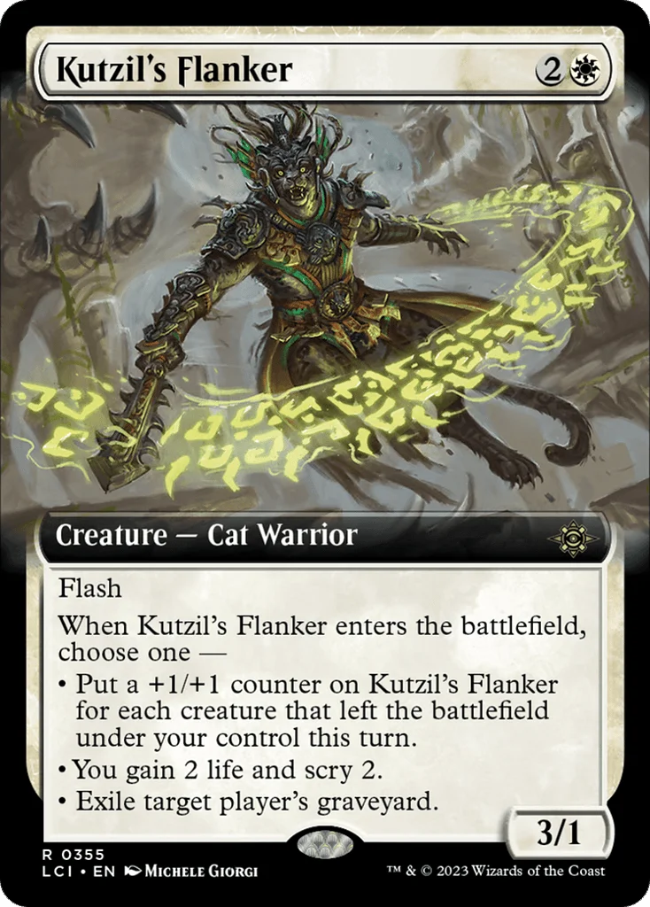 Kutzil's Flanker · The Lost Caverns of Ixalan