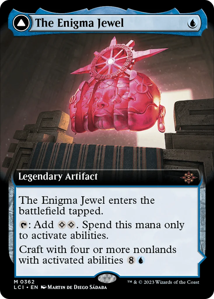 The Enigma Jewel // Locus of Enlightenment · The Lost Caverns of Ixalan