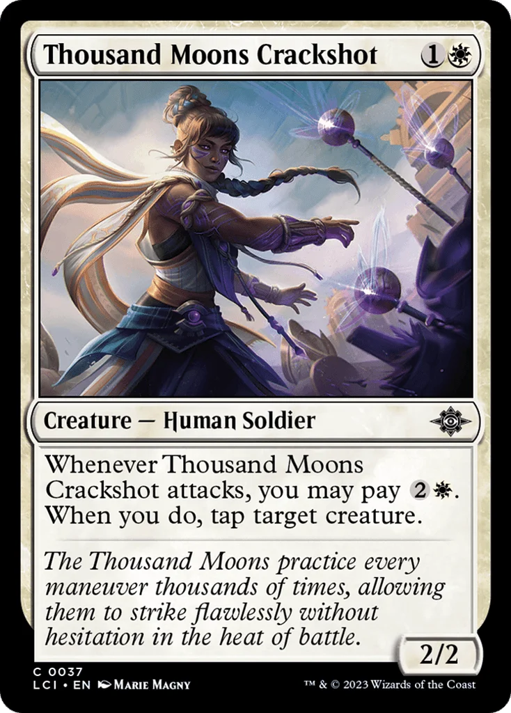 Thousand Moons Crackshot · The Lost Caverns of Ixalan