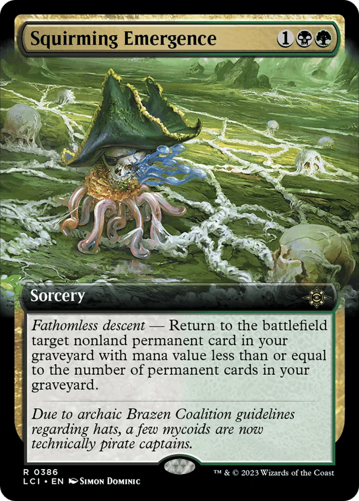 Squirming Emergence · The Lost Caverns of Ixalan