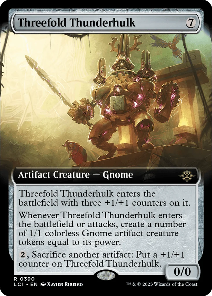 Threefold Thunderhulk · The Lost Caverns of Ixalan