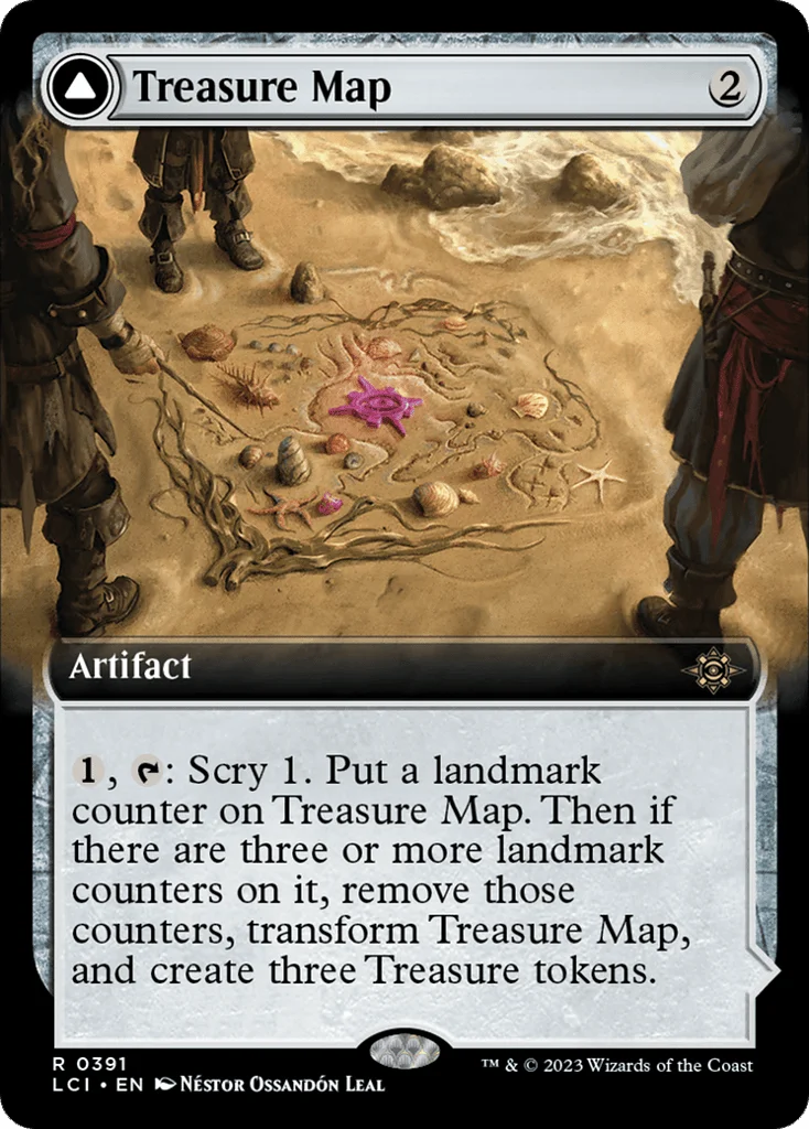Treasure Map // Treasure Cove · The Lost Caverns of Ixalan