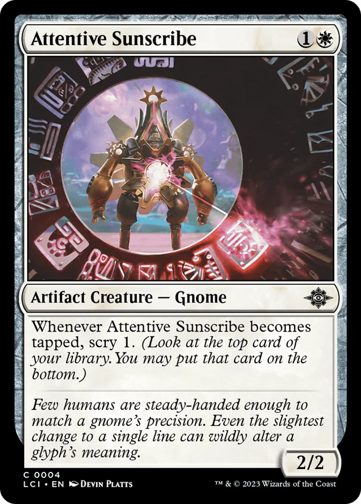 Attentive Sunscribe · The Lost Caverns of Ixalan