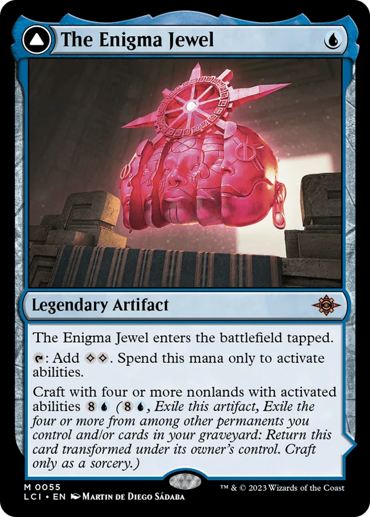 The Enigma Jewel // Locus of Enlightenment · The Lost Caverns of Ixalan