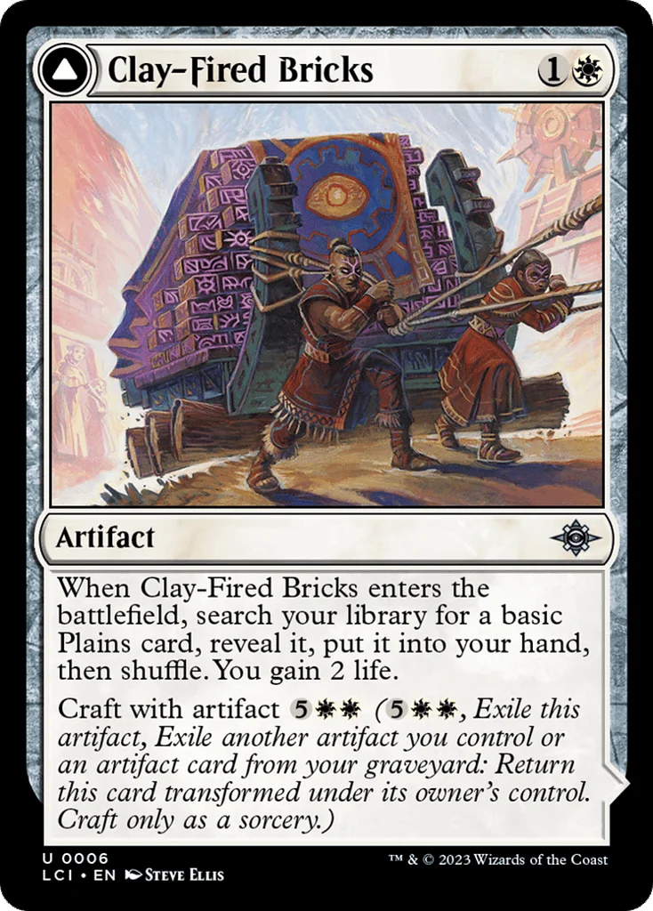 Clay-Fired Bricks // Cosmium Kiln · The Lost Caverns of Ixalan