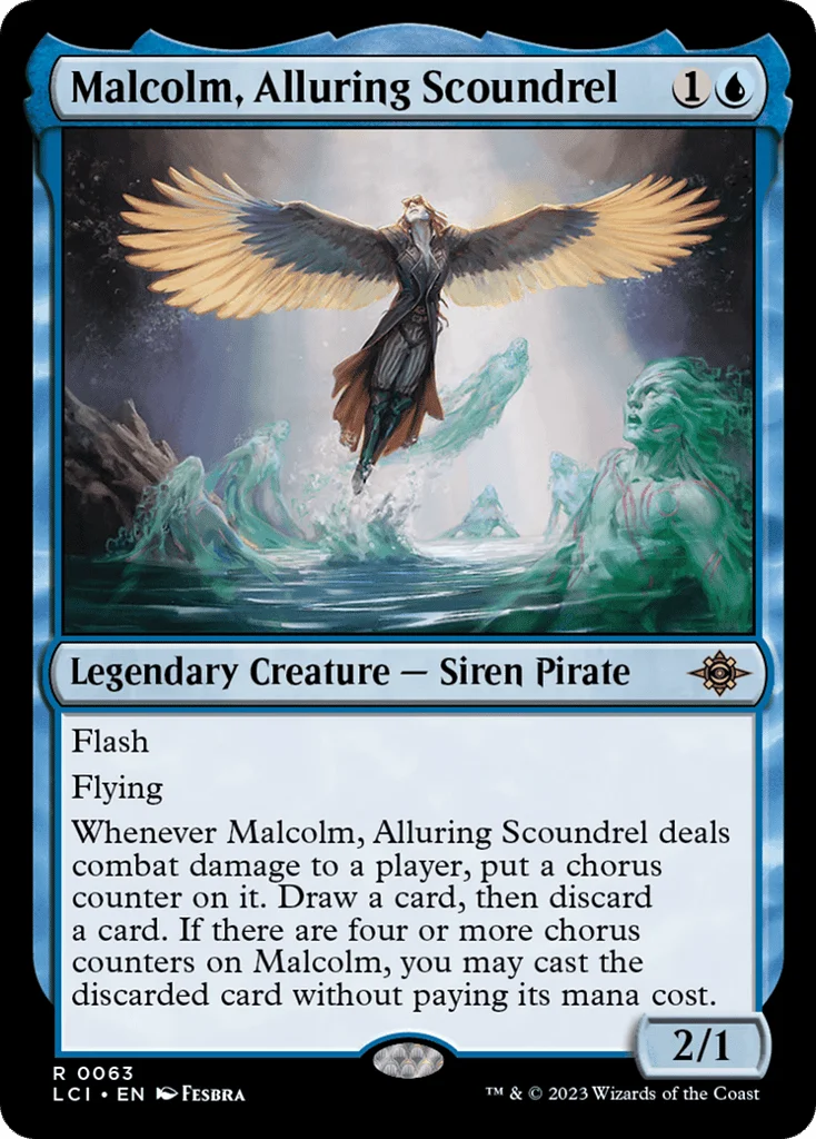 Malcolm, Alluring Scoundrel · The Lost Caverns of Ixalan