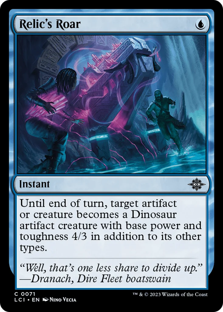 Relic's Roar · The Lost Caverns of Ixalan