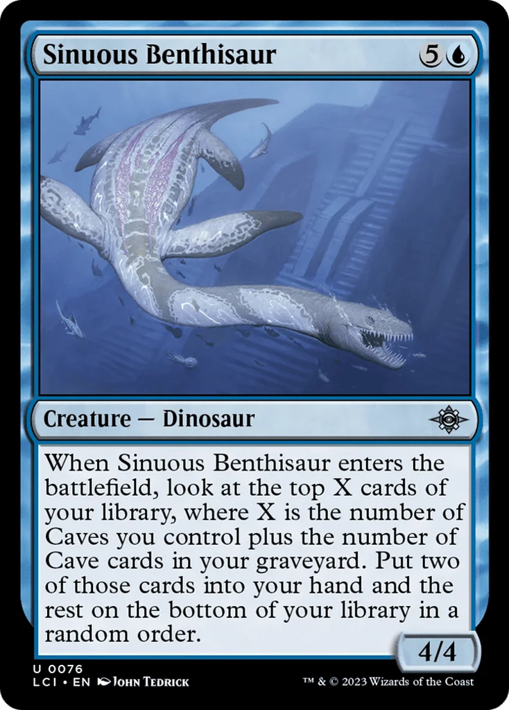 Sinuous Benthisaur · The Lost Caverns of Ixalan