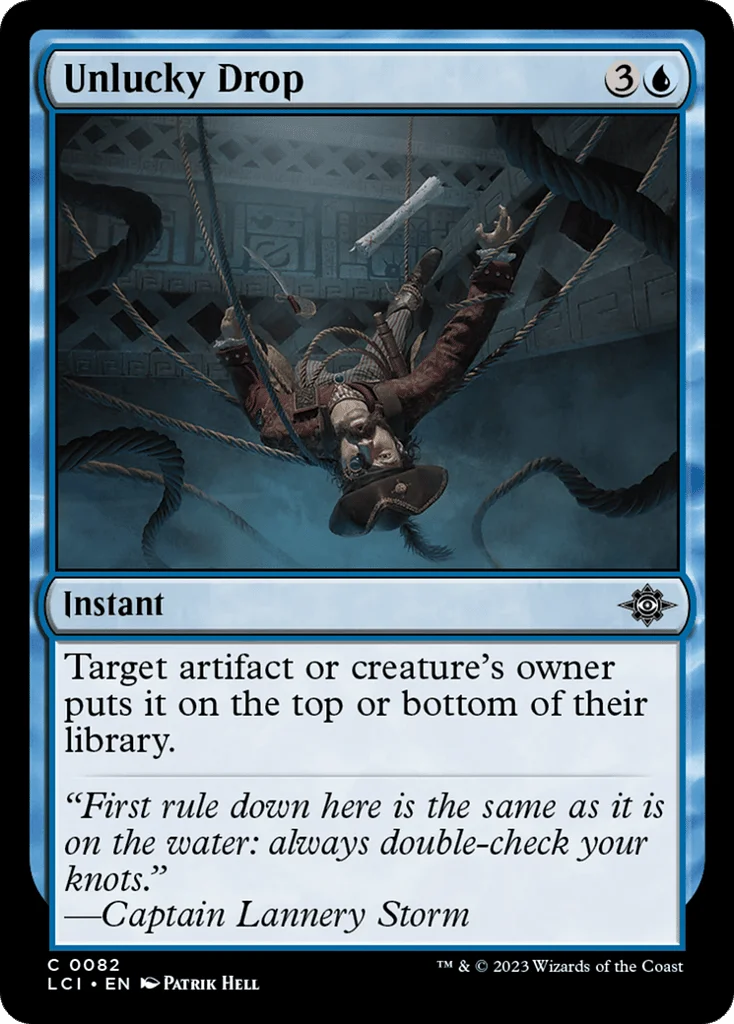 Unlucky Drop · The Lost Caverns of Ixalan