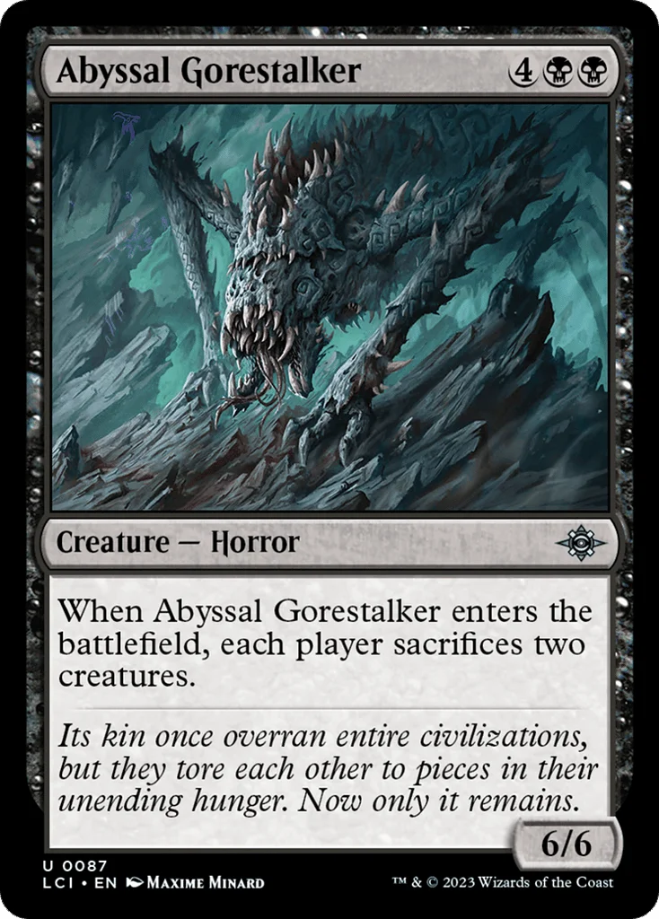Abyssal Gorestalker · The Lost Caverns of Ixalan
