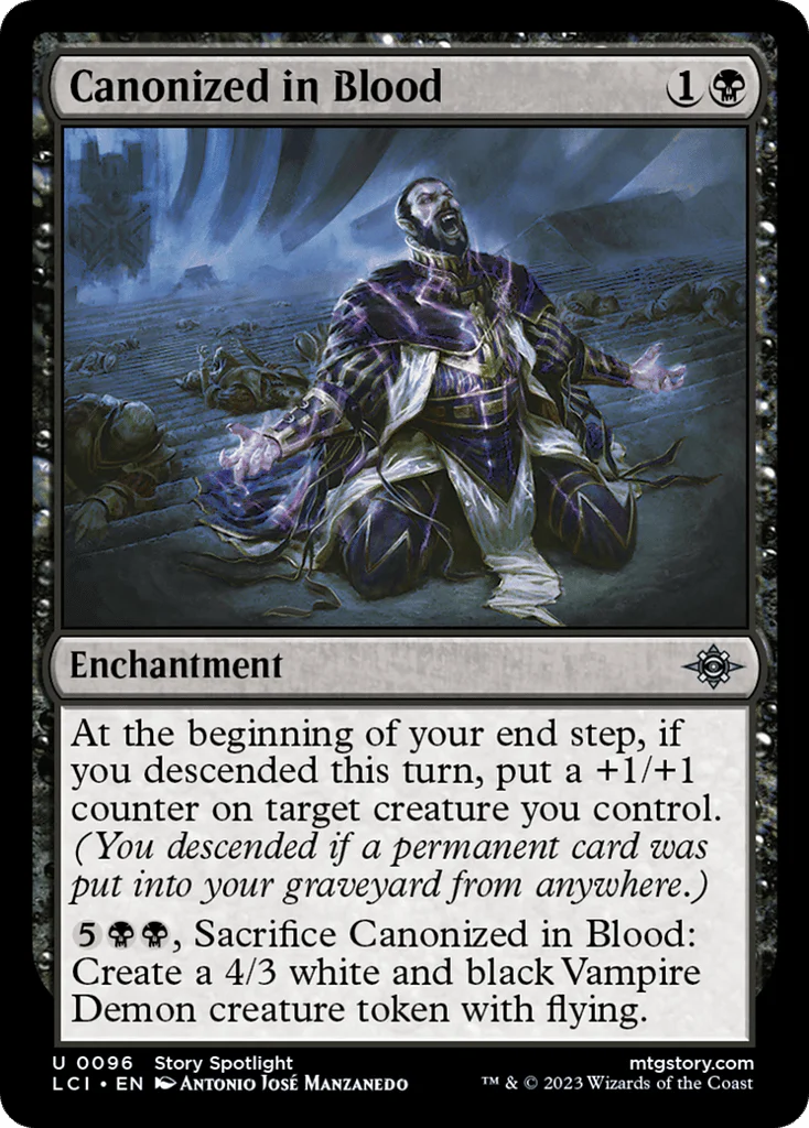 Canonized in Blood · The Lost Caverns of Ixalan