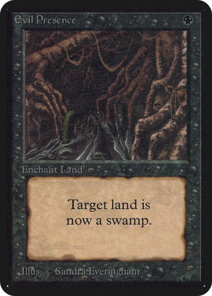 Evil Presence · Limited Edition Alpha